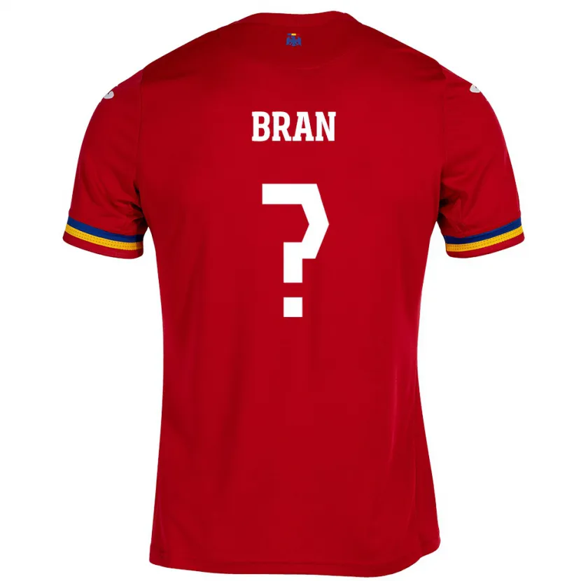 DanxenメンズルーマニアSebastian Bran#0赤アウェイシャツ24-26ジャージーユニフォーム