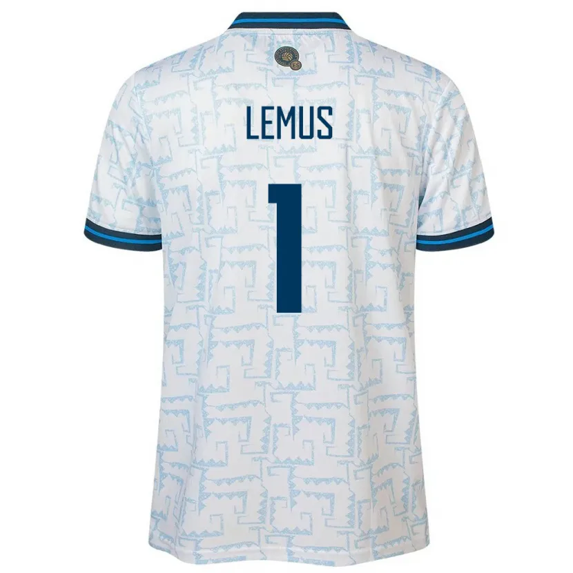 DanxenメンズエルサルバドルHamilton Lemus#1白アウェイシャツ24-26ジャージーユニフォーム