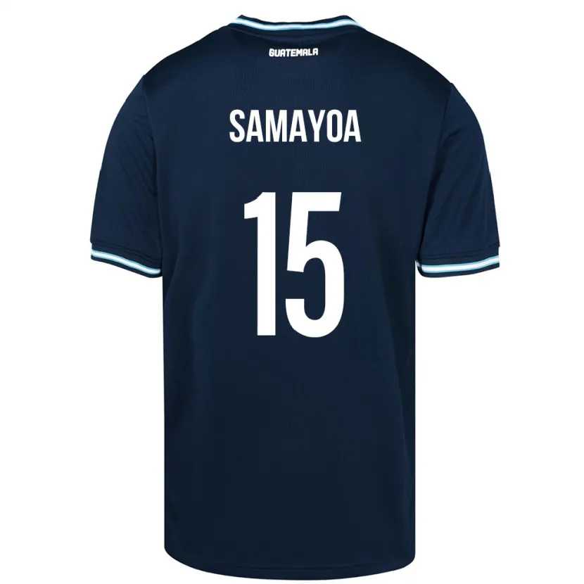 DanxenメンズグアテマラGiselle Samayoa#15青アウェイシャツ24-26ジャージーユニフォーム
