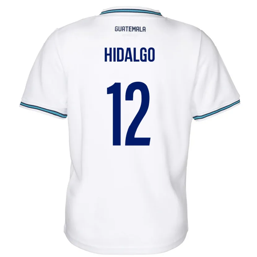 DanxenレディースグアテマラAngie Hidalgo#12白ホームシャツ24-26ジャージーユニフォーム