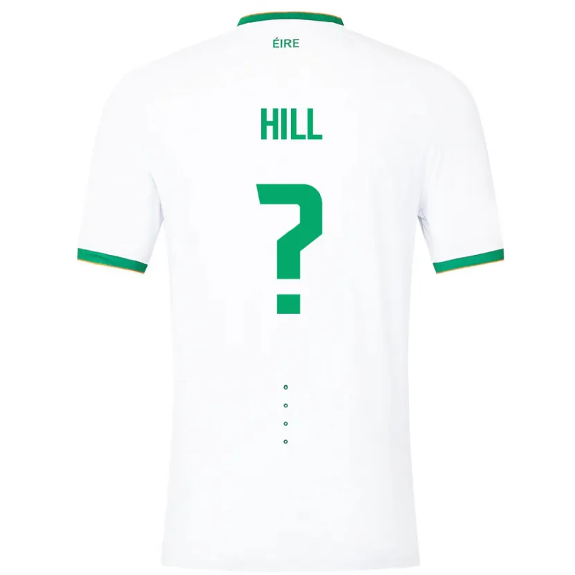Danxenレディースアイルランド島Tom Hill#0白アウェイシャツ24-26ジャージーユニフォーム