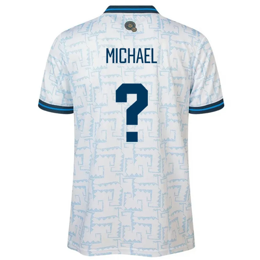 DanxenレディースエルサルバドルMichael Rodríguez#0白アウェイシャツ24-26ジャージーユニフォーム