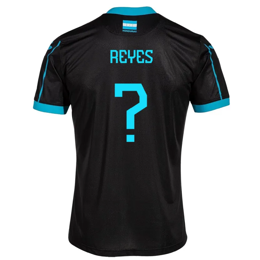 DanxenレディースホンジュラスElkin Reyes#0黒アウェイシャツ24-26ジャージーユニフォーム
