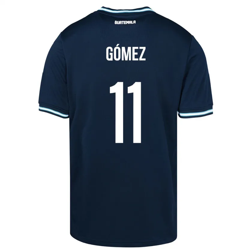 DanxenレディースグアテマラSavianna Gómez#11青アウェイシャツ24-26ジャージーユニフォーム