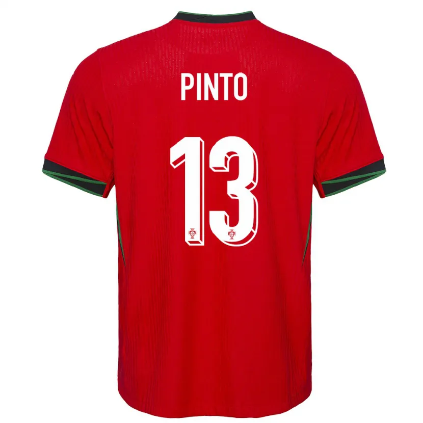 DanxenキッズポルトガルFatima Pinto#13赤ホームシャツ24-26ジャージーユニフォーム