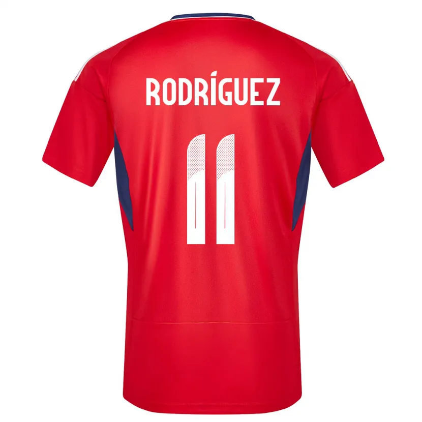 DanxenキッズコスタリカRaquel Rodriguez#11赤ホームシャツ24-26ジャージーユニフォーム