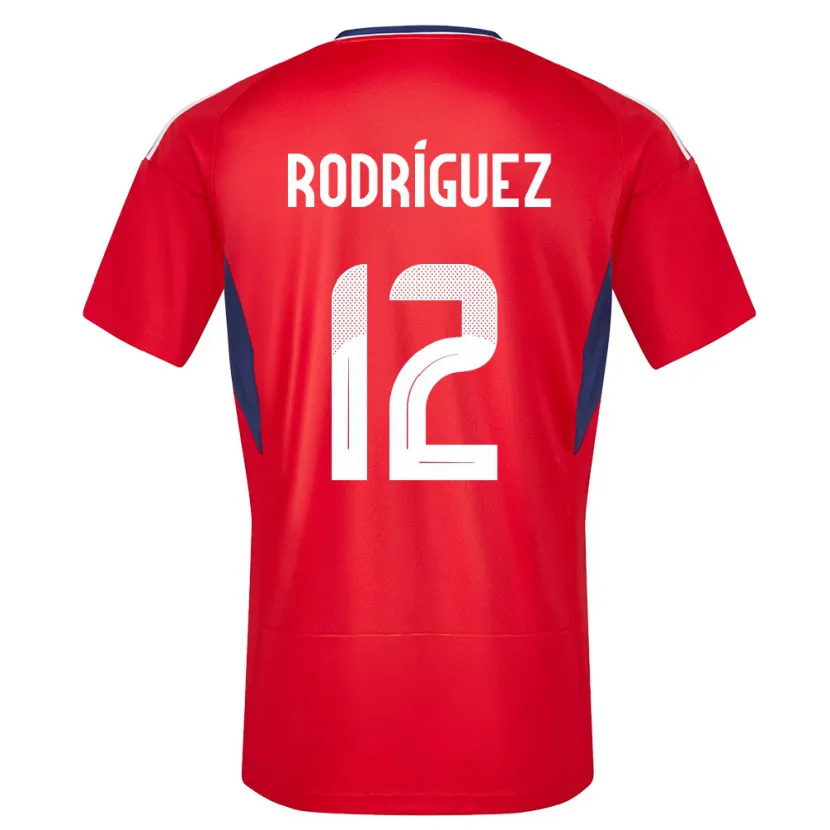 DanxenキッズコスタリカLixy Rodriguez#12赤ホームシャツ24-26ジャージーユニフォーム