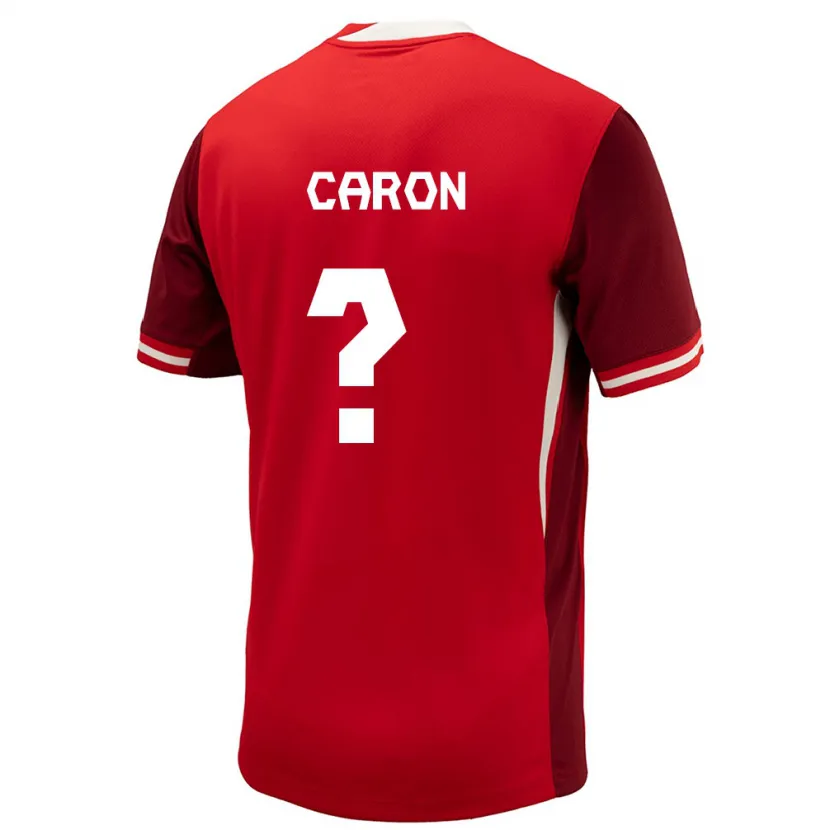 DanxenキッズカナダRenaud Caron#0赤ホームシャツ24-26ジャージーユニフォーム