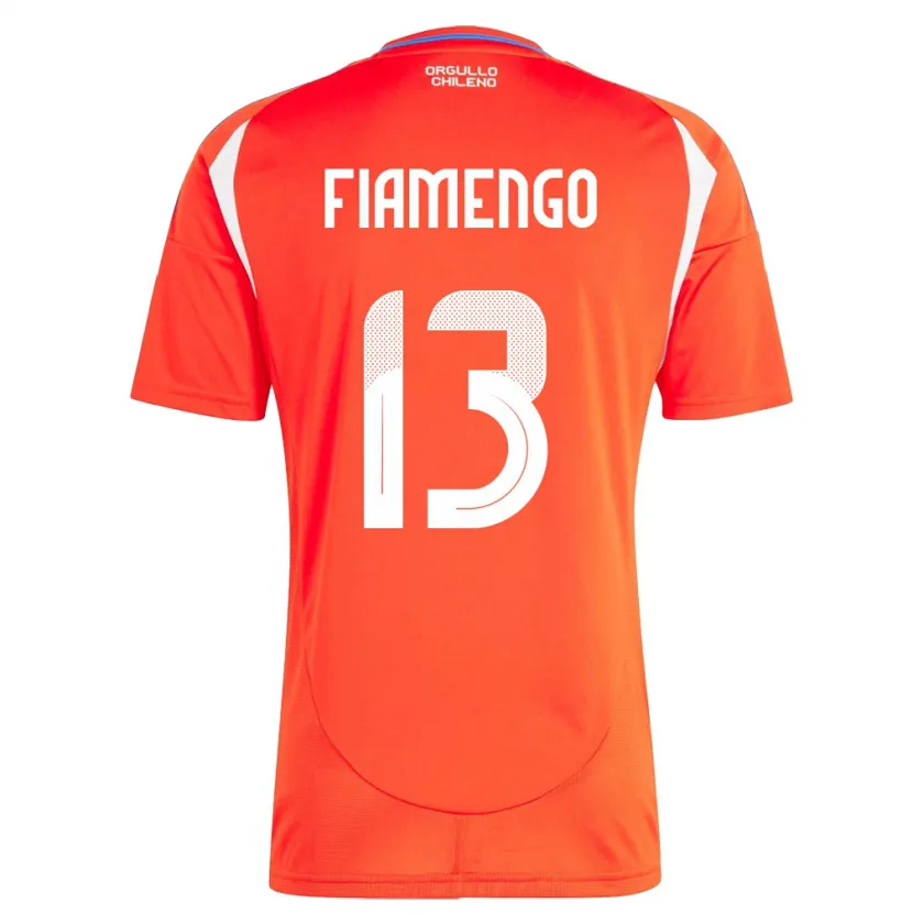 DanxenキッズチリDarko Fiamengo#13赤ホームシャツ24-26ジャージーユニフォーム