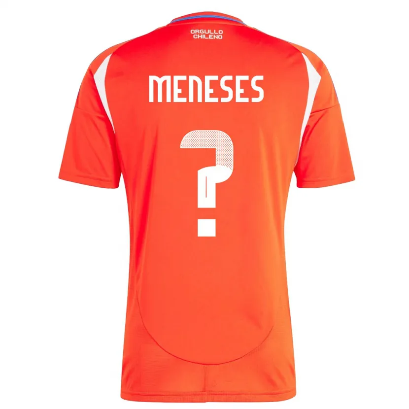 DanxenキッズチリJoaquín Meneses#0赤ホームシャツ24-26ジャージーユニフォーム