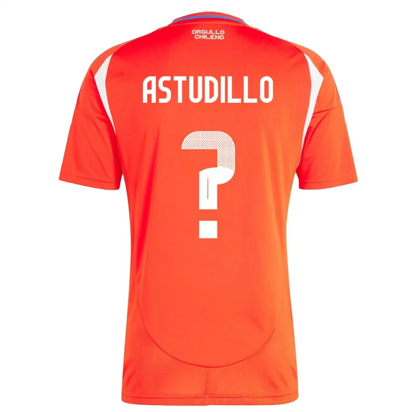 DanxenキッズチリJerall Astudillo#0赤ホームシャツ24-26ジャージーユニフォーム