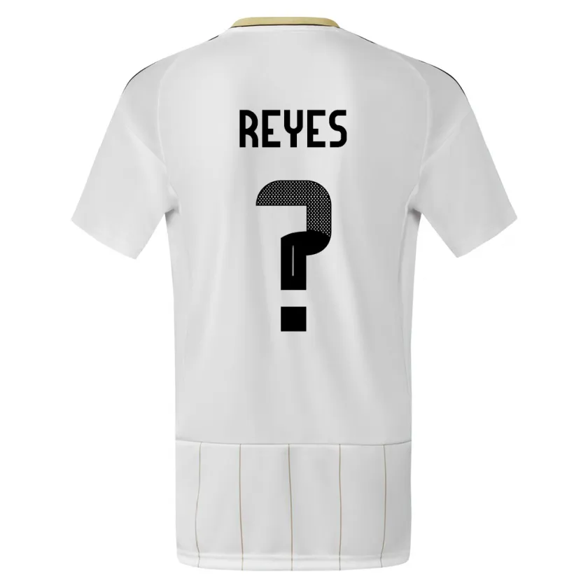 DanxenキッズコスタリカKenan Reyes#0白アウェイシャツ24-26ジャージーユニフォーム