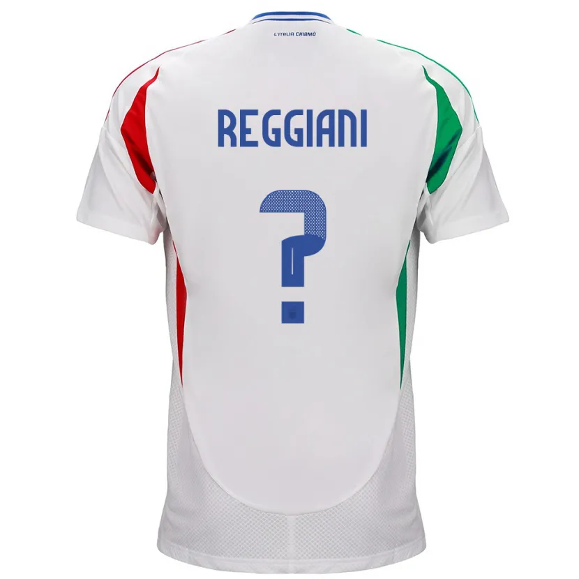 DanxenキッズイタリアLuca Reggiani#0白アウェイシャツ24-26ジャージーユニフォーム