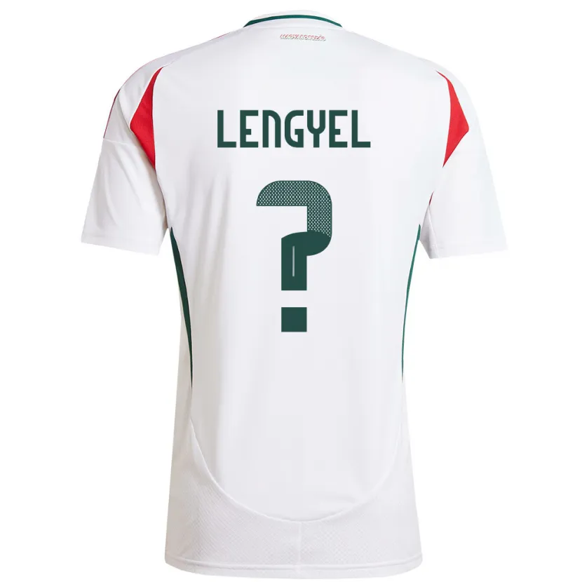 DanxenキッズハンガリーNoel Lengyel#0白アウェイシャツ24-26ジャージーユニフォーム