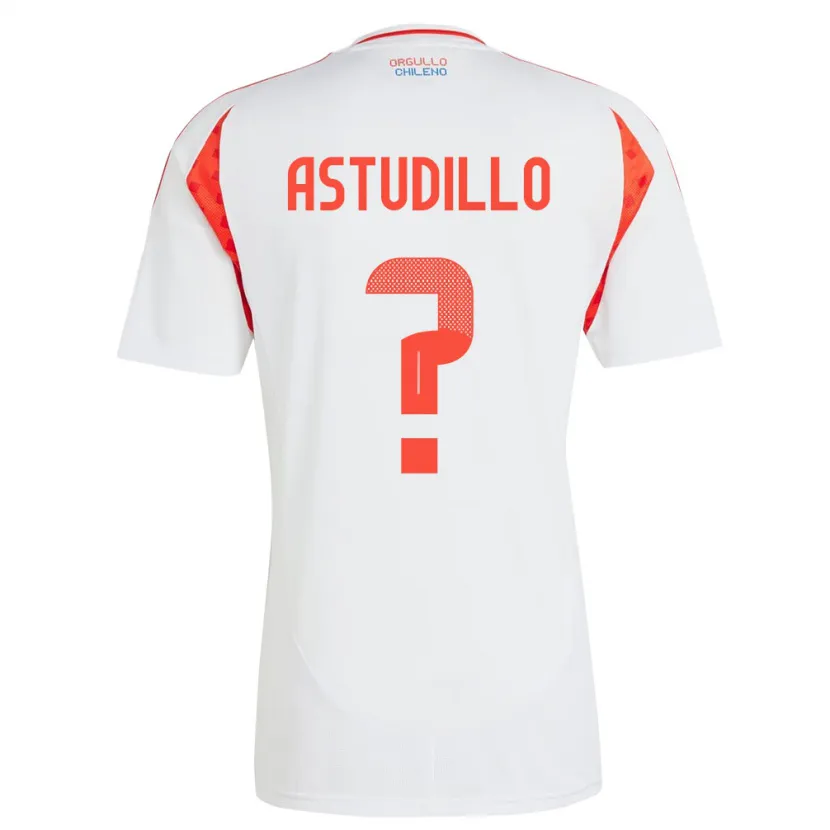 DanxenキッズチリJerall Astudillo#0白アウェイシャツ24-26ジャージーユニフォーム