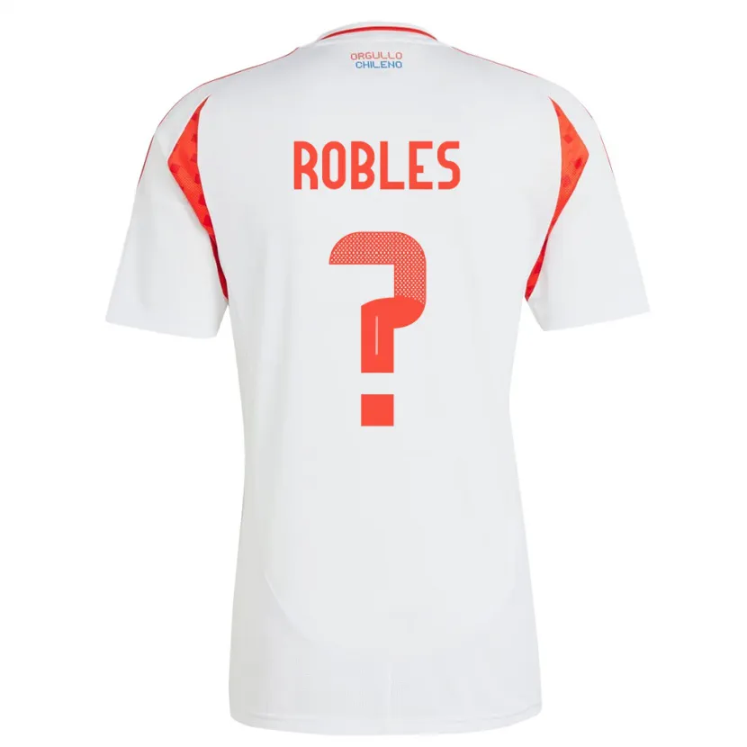 DanxenキッズチリDiego Robles#0白アウェイシャツ24-26ジャージーユニフォーム