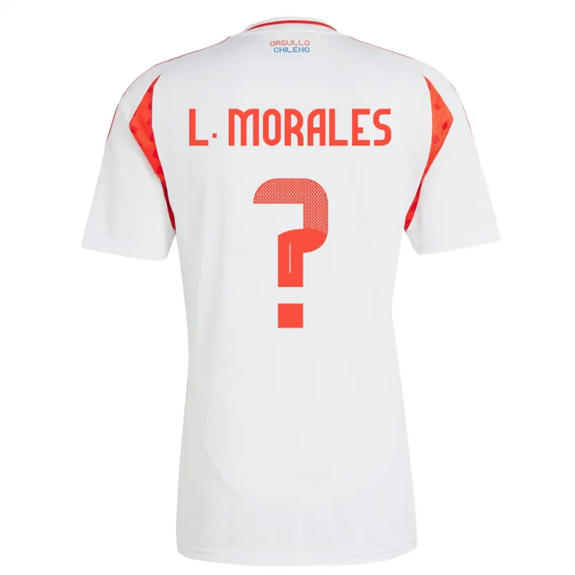DanxenキッズチリLauryn Morales#0白アウェイシャツ24-26ジャージーユニフォーム