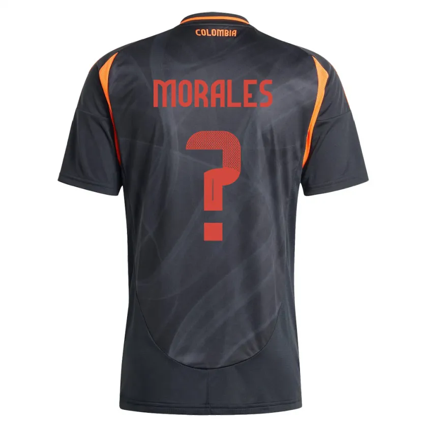 DanxenキッズコロンビアMaría Morales#0黒アウェイシャツ24-26ジャージーユニフォーム