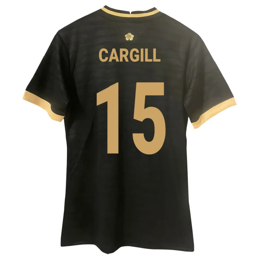 DanxenキッズパナマNicole Cargill#15黒アウェイシャツ24-26ジャージーユニフォーム
