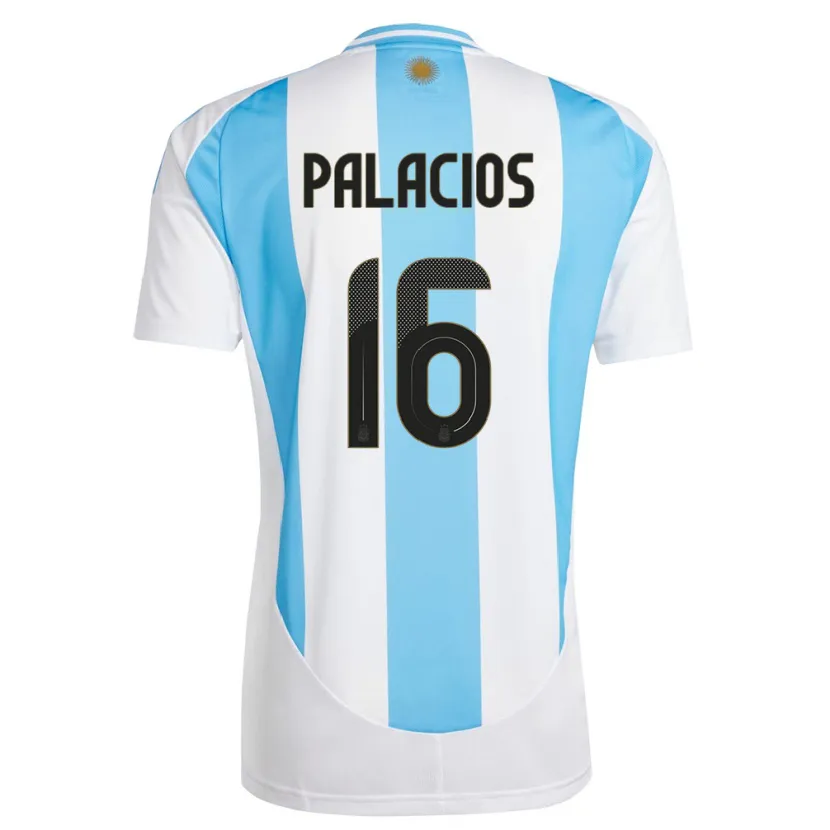 DanxenメンズアルゼンチンTomas Palacios#16白 青ホームシャツ24-26ジャージーユニフォーム