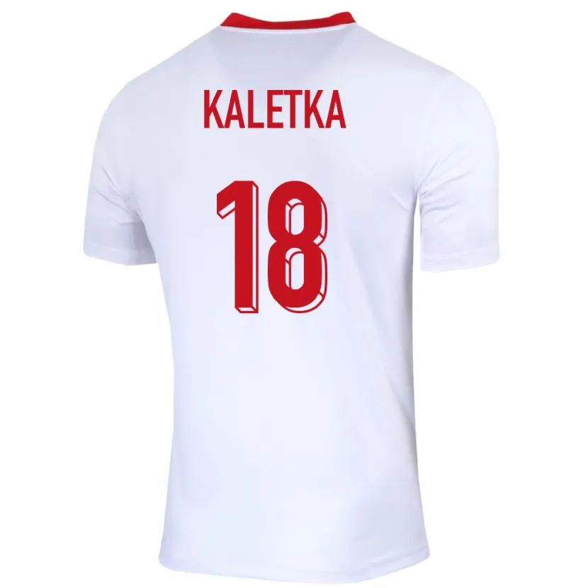 DanxenメンズポーランドNikol Kaletka#18白ホームシャツ24-26ジャージーユニフォーム