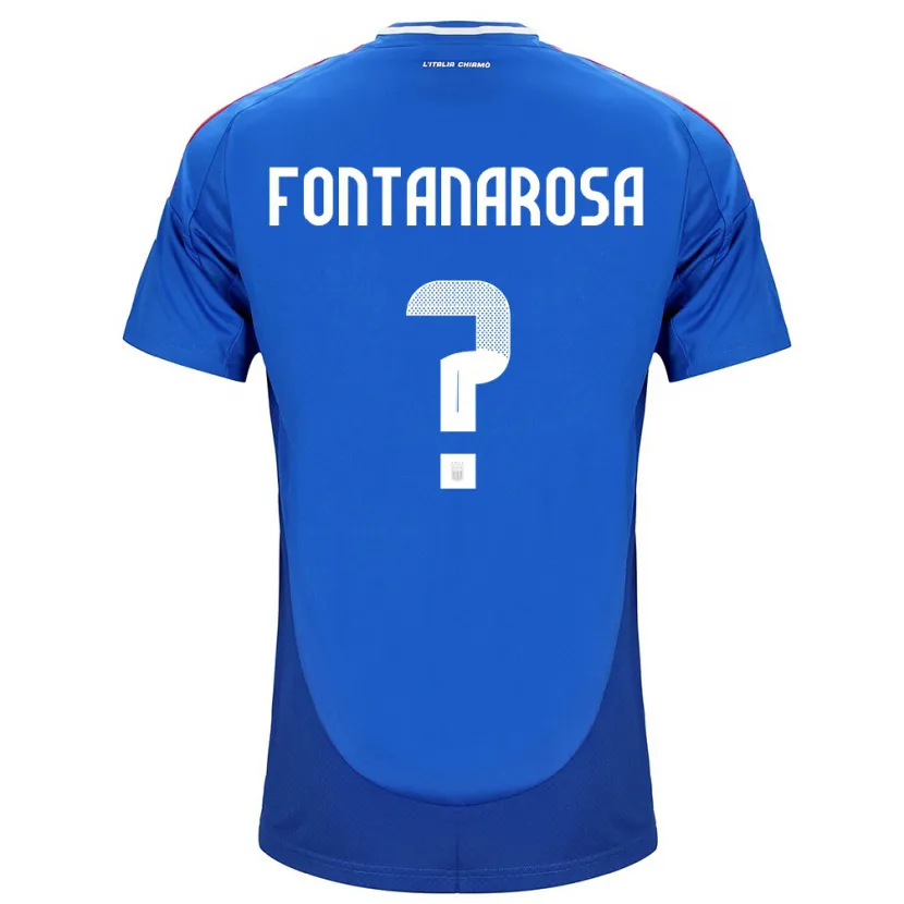 Danxenメンズイタリアアレッサンドロ・フォンタナローザ#0青ホームシャツ24-26ジャージーユニフォーム