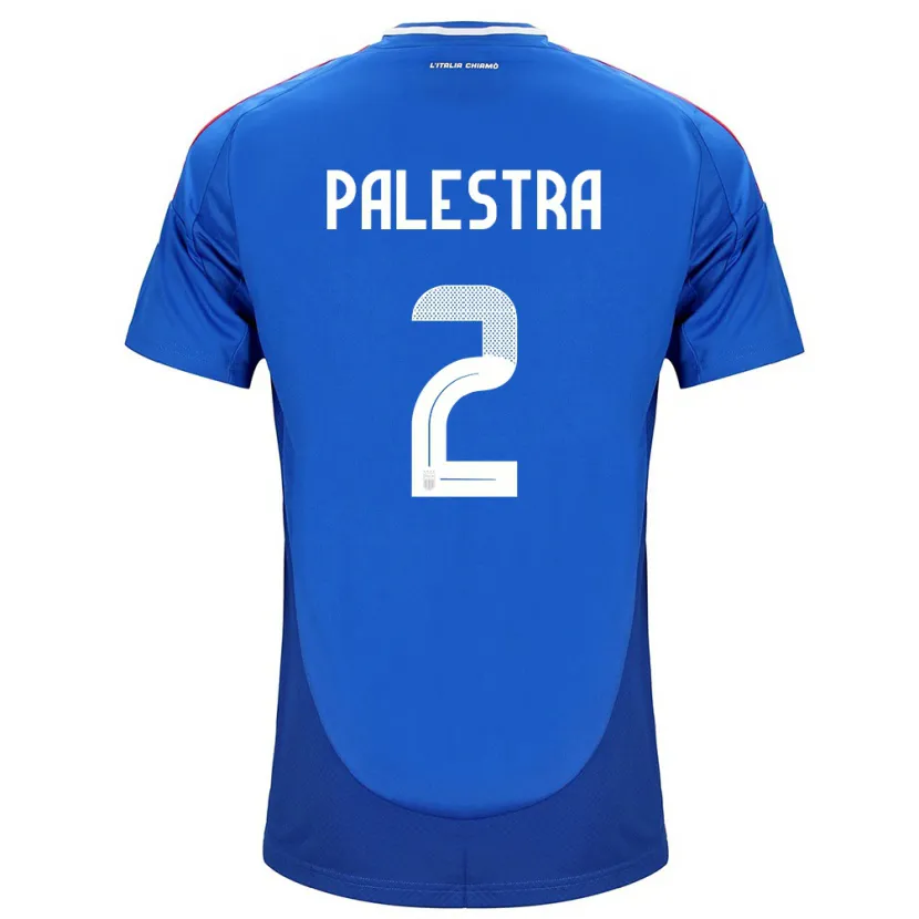 DanxenメンズイタリアMarco Palestra#2青ホームシャツ24-26ジャージーユニフォーム
