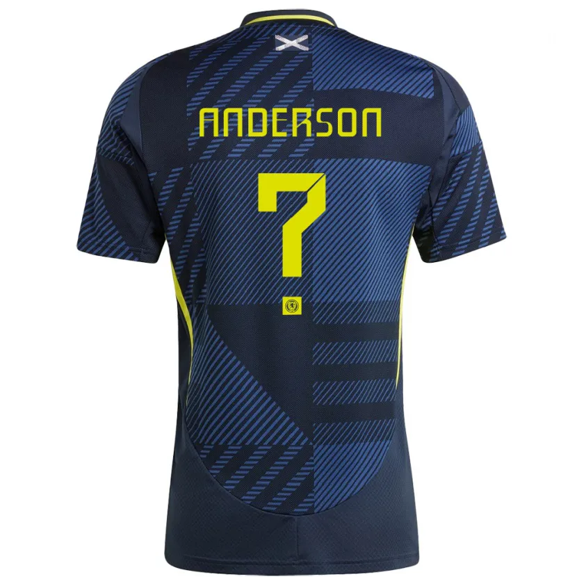 DanxenメンズスコットランドMatthew Anderson#0濃紺ホームシャツ24-26ジャージーユニフォーム