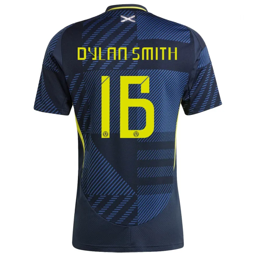 DanxenメンズスコットランドDylan Smith#16濃紺ホームシャツ24-26ジャージーユニフォーム