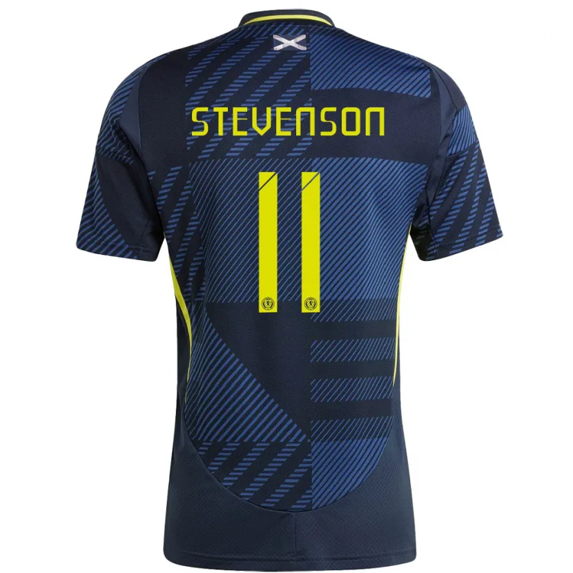 DanxenメンズスコットランドGus Stevenson#11濃紺ホームシャツ24-26ジャージーユニフォーム