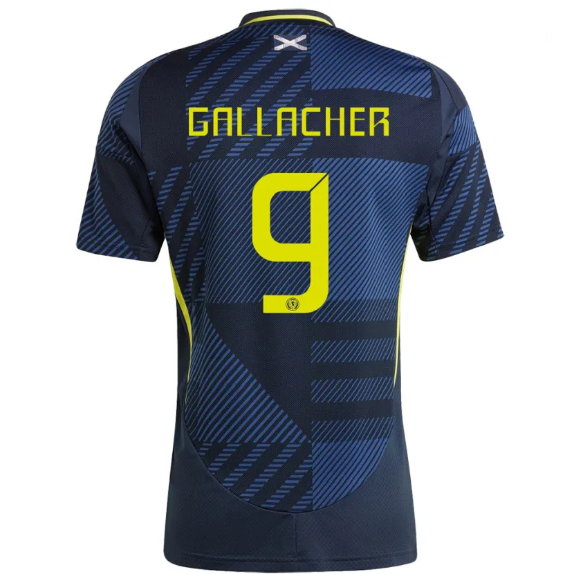 DanxenメンズスコットランドAmy Gallacher#9濃紺ホームシャツ24-26ジャージーユニフォーム