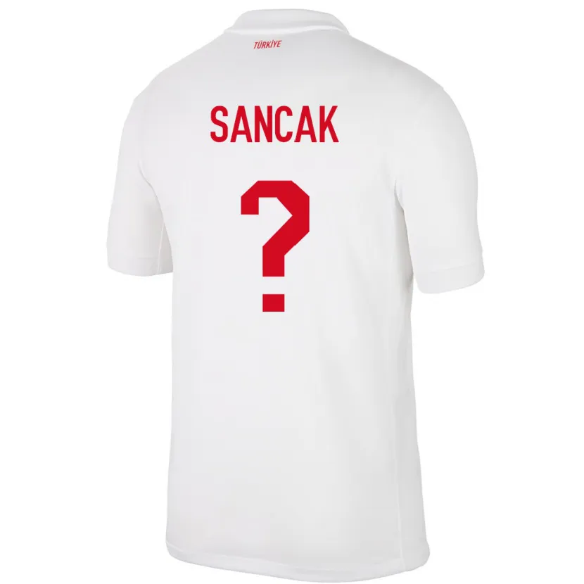 DanxenメンズトルコTolga Sancak#0白ホームシャツ24-26ジャージーユニフォーム