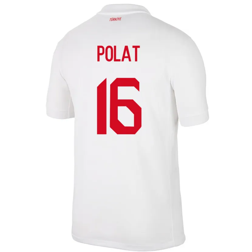 DanxenメンズトルコRojin Polat#16白ホームシャツ24-26ジャージーユニフォーム