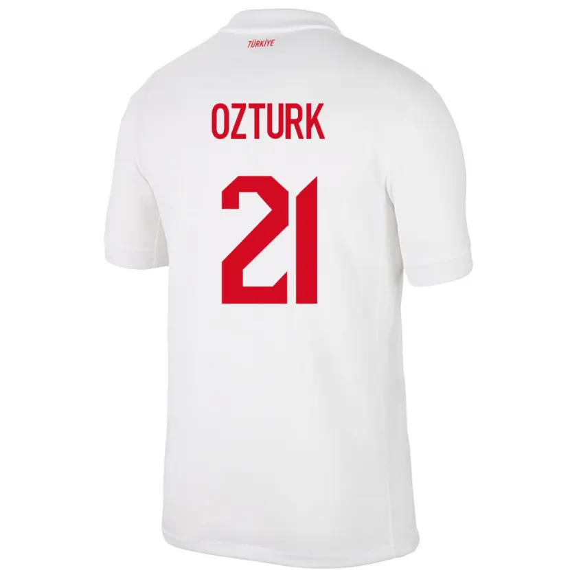 DanxenメンズトルコMelike Öztürk#21白ホームシャツ24-26ジャージーユニフォーム