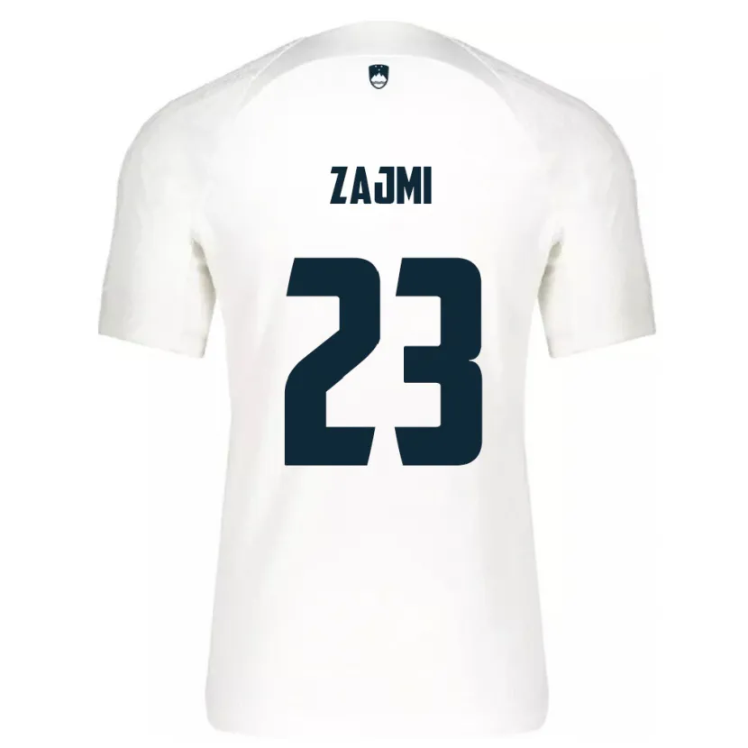 DanxenメンズスロベニアLuana Zajmi#23白ホームシャツ24-26ジャージーユニフォーム