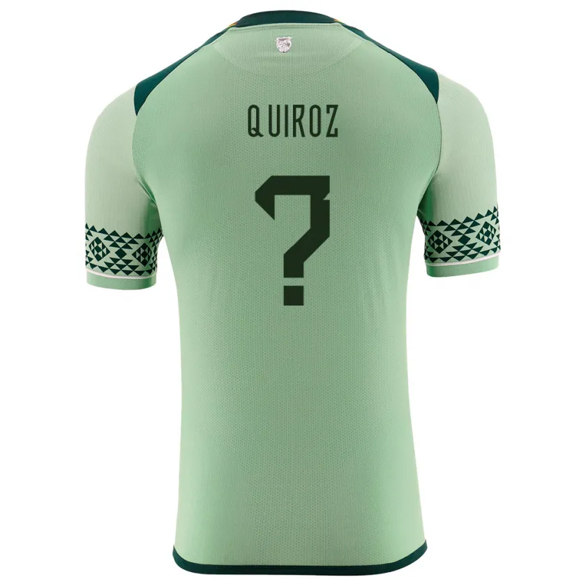 DanxenメンズボリビアAbigaíl Quiroz#0ライトグリーンホームシャツ24-26ジャージーユニフォーム