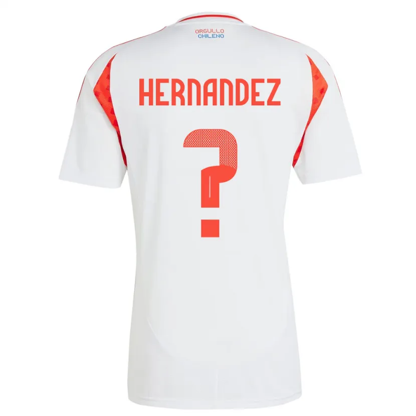 DanxenメンズチリCamilo Hernández#0白アウェイシャツ24-26ジャージーユニフォーム