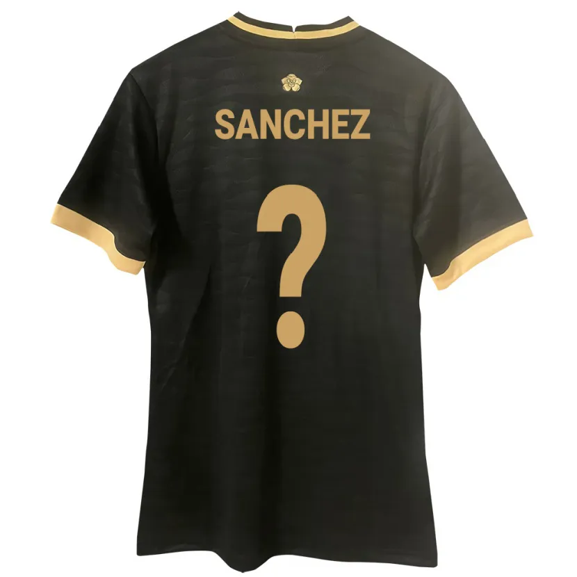 DanxenメンズパナマAimar Sánchez#0黒アウェイシャツ24-26ジャージーユニフォーム