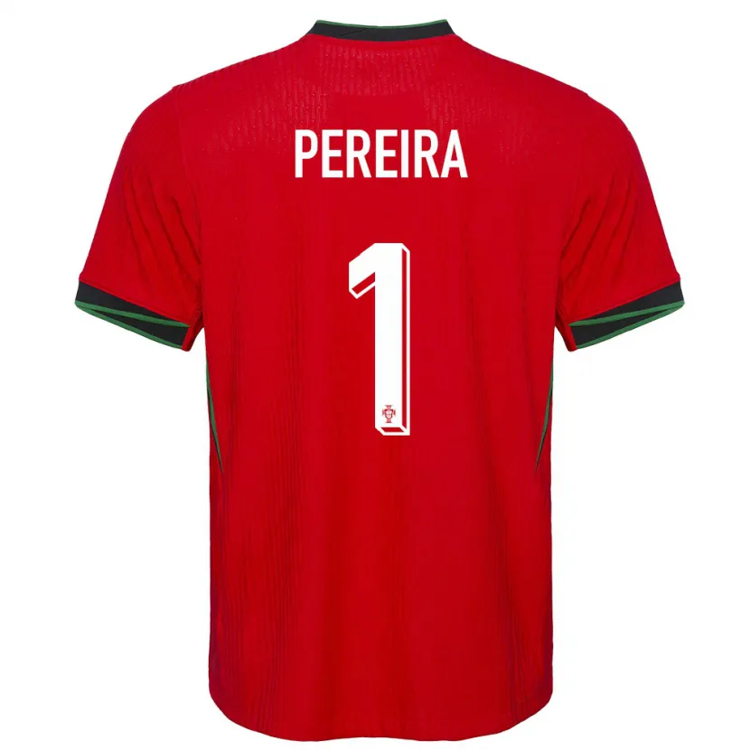DanxenレディースポルトガルInes Pereira#1赤ホームシャツ24-26ジャージーユニフォーム
