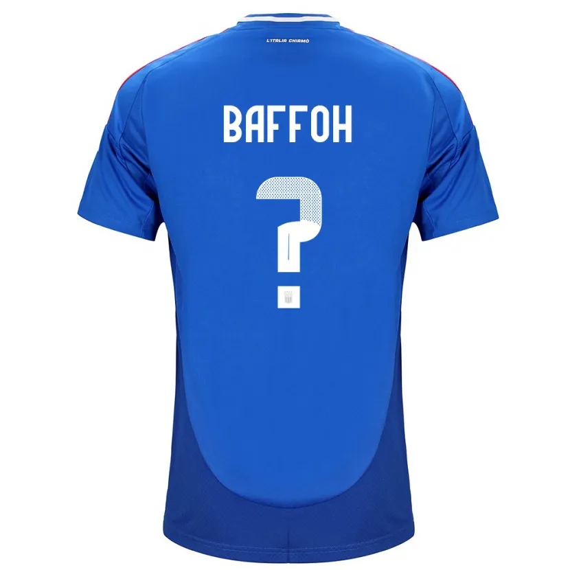 DanxenレディースイタリアJeffrey Baffoh#0青ホームシャツ24-26ジャージーユニフォーム