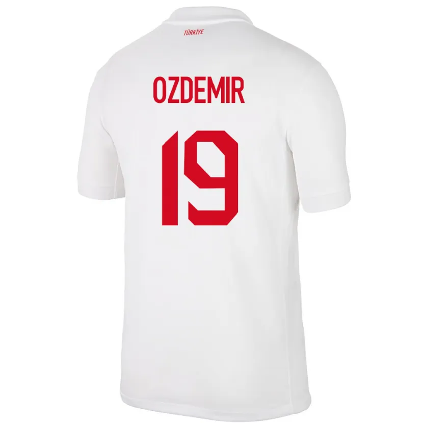 DanxenレディーストルコHalil Özdemir#19白ホームシャツ24-26ジャージーユニフォーム
