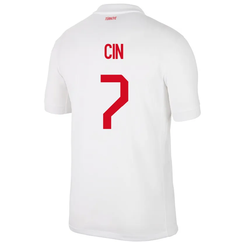 DanxenレディーストルコMiray Cin#7白ホームシャツ24-26ジャージーユニフォーム