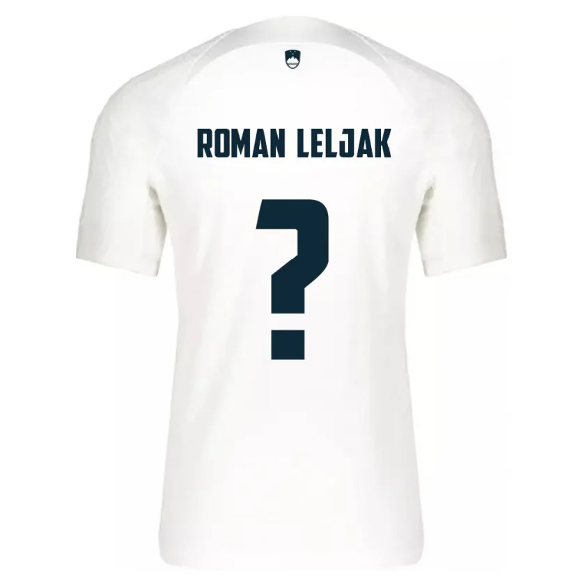 DanxenレディーススロベニアNejc Roman Leljak#0白ホームシャツ24-26ジャージーユニフォーム