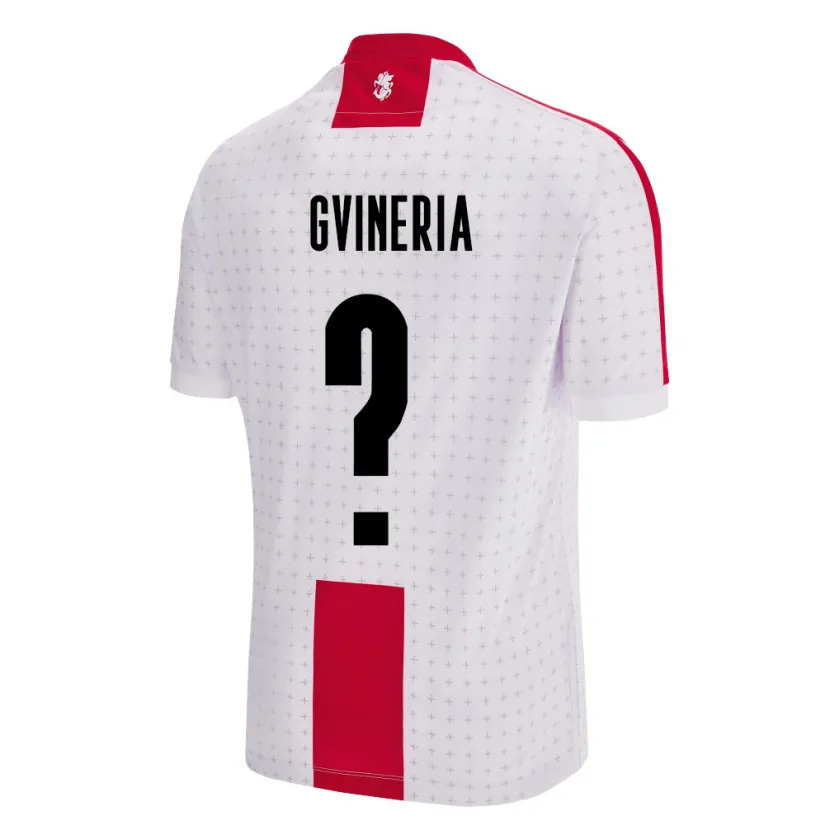 DanxenレディースジョージアAkaki Gvineria#0白ホームシャツ24-26ジャージーユニフォーム