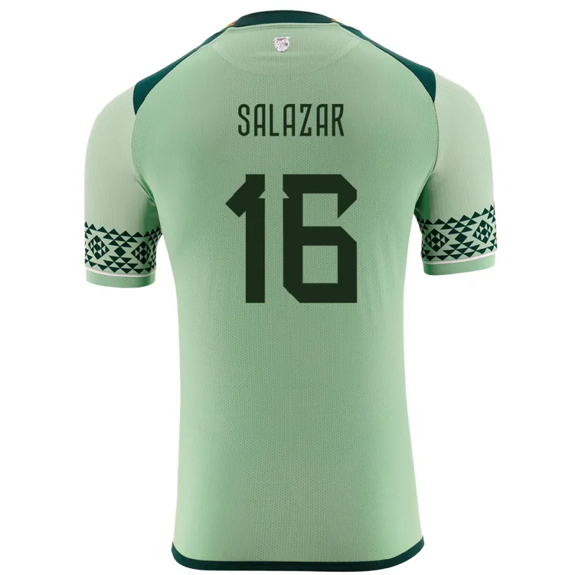 DanxenレディースボリビアMarco Salazar#16ライトグリーンホームシャツ24-26ジャージーユニフォーム