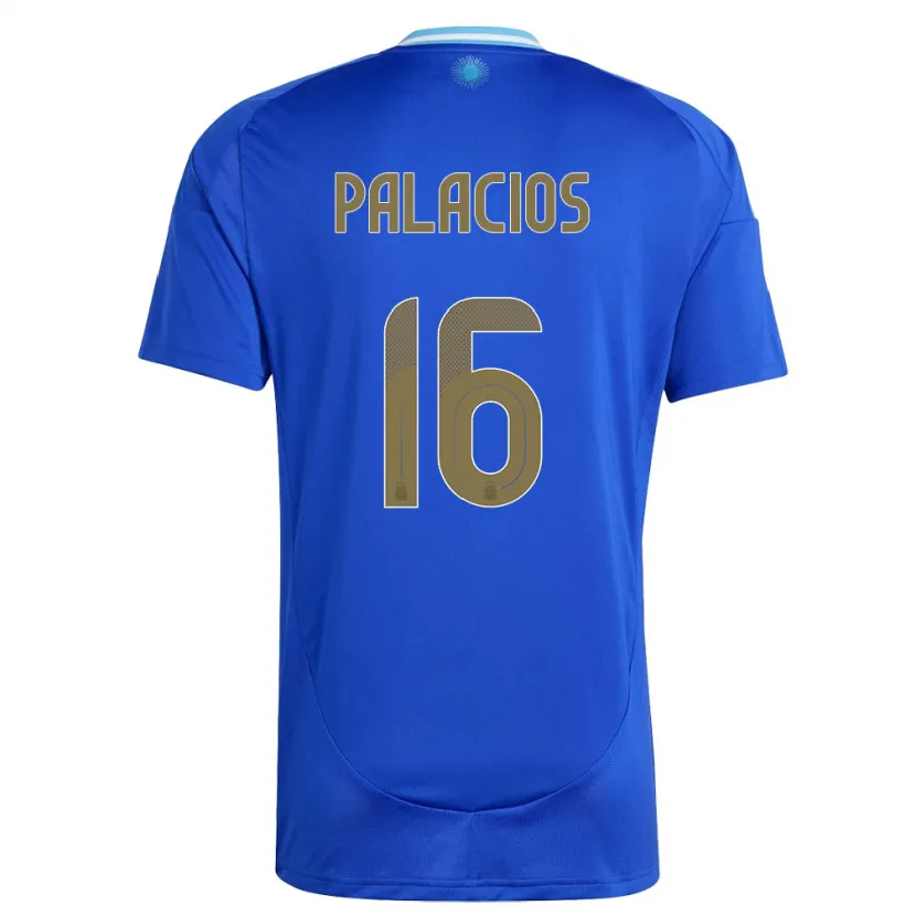 DanxenレディースアルゼンチンTomas Palacios#16青アウェイシャツ24-26ジャージーユニフォーム