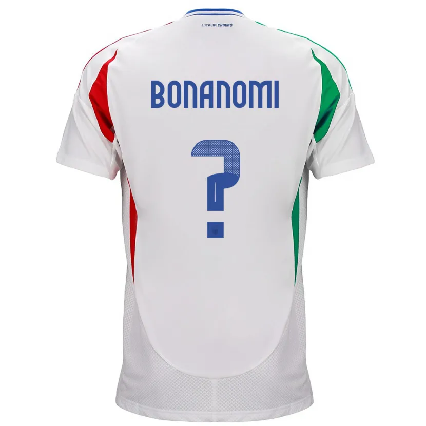 DanxenレディースイタリアAndrea Bonanomi#0白アウェイシャツ24-26ジャージーユニフォーム