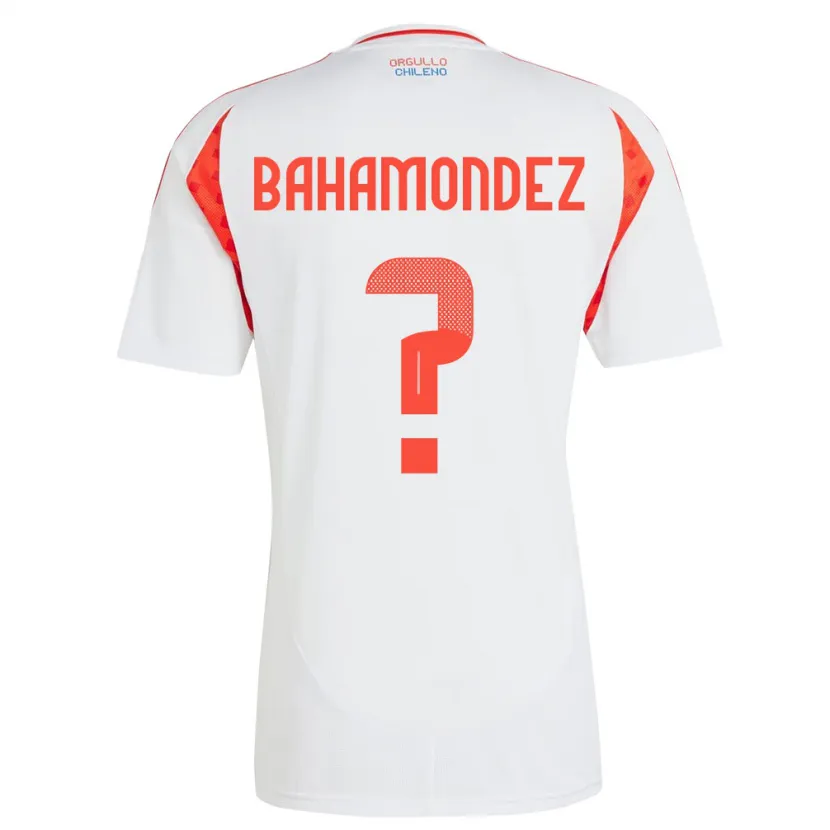 DanxenレディースチリTaizo Bahamondez#0白アウェイシャツ24-26ジャージーユニフォーム