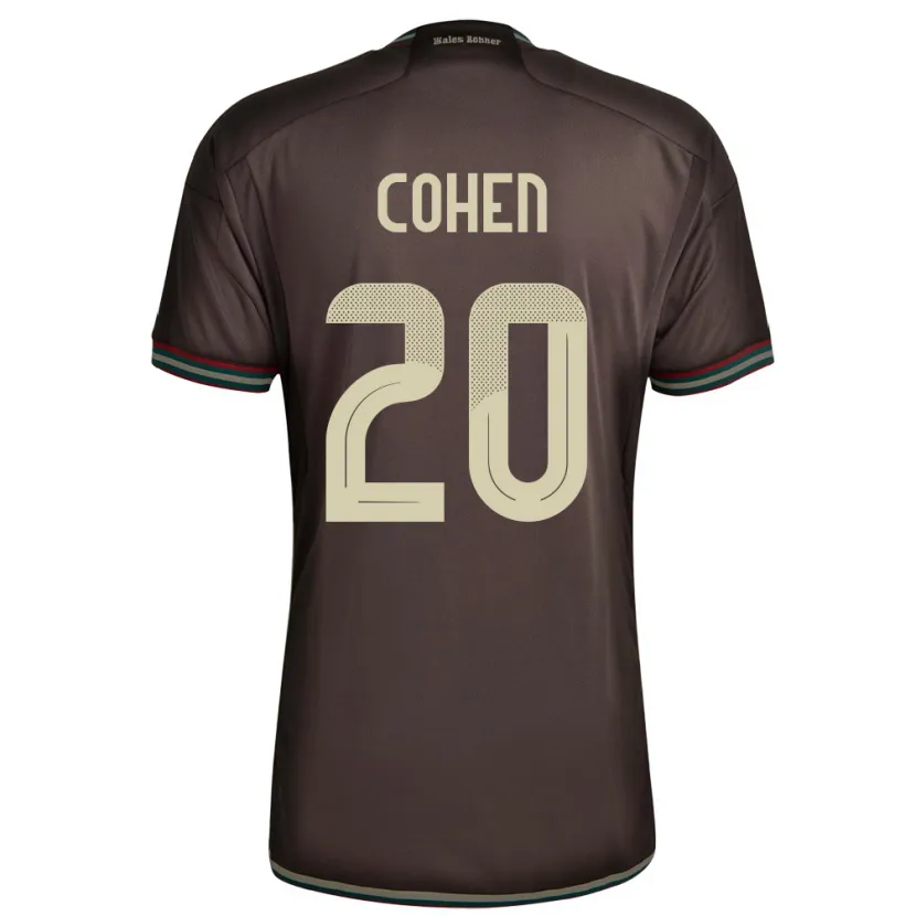 DanxenレディースジャマイカDunsting Cohen#20ナイトブラウンアウェイシャツ24-26ジャージーユニフォーム