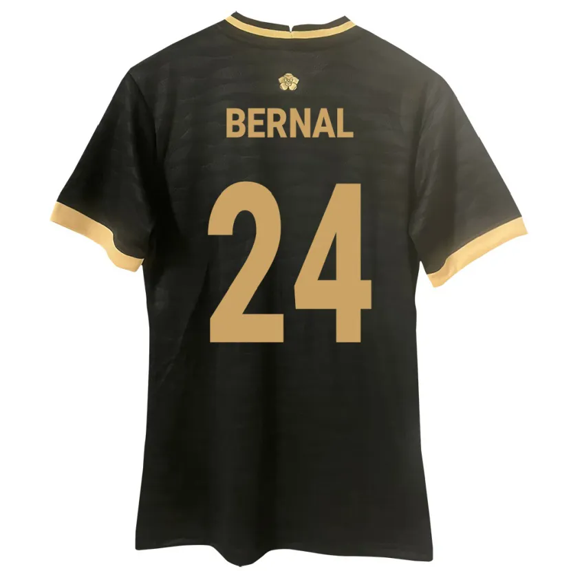 DanxenレディースパナマKevin Bernal#24黒アウェイシャツ24-26ジャージーユニフォーム